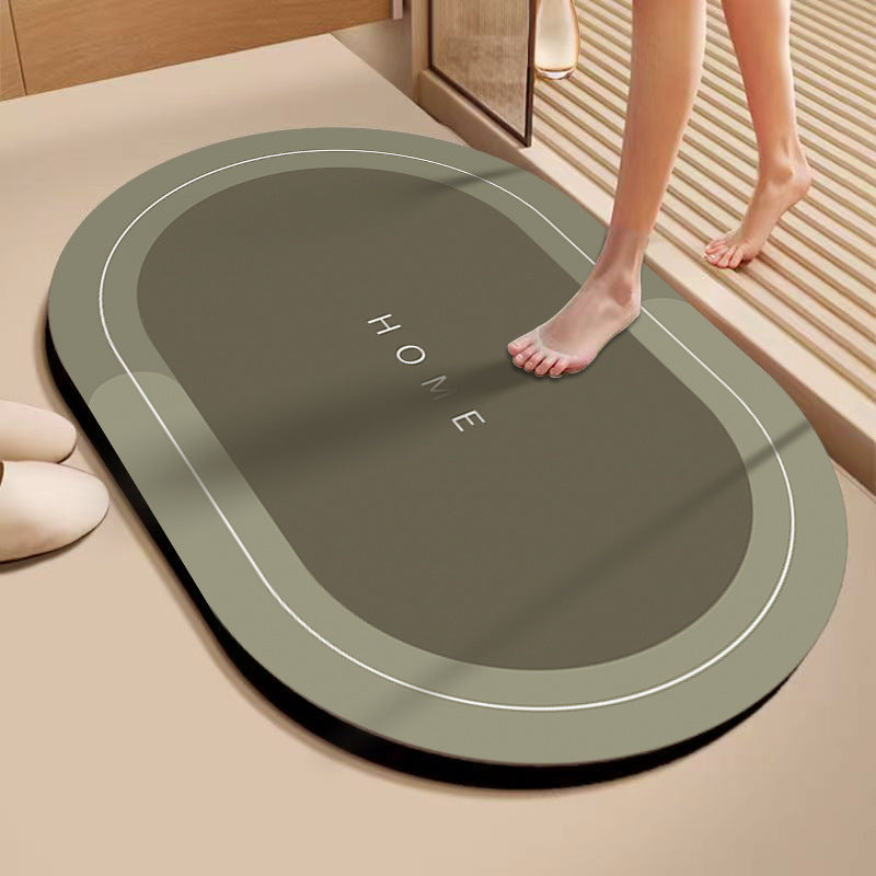 Alfombra magica de secado rapido para baño